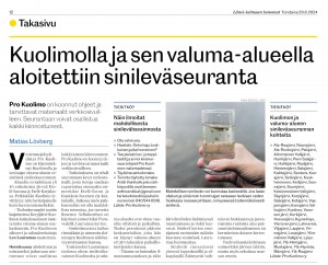 LSS Sinileväseuranta Kuolimolla ja valuma-alueella